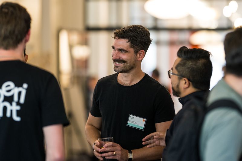 Daniel with Garry Tan at Y Combinator